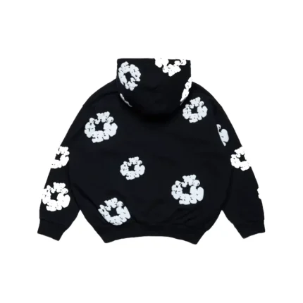 Black Denim Tears Hoodied