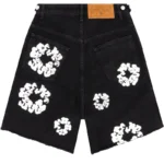 Denim Tears Cotton Wreath Shorts Black h