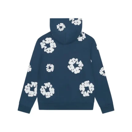 Denim Tears Hoodie Navy h